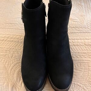 Waterproof Black Ankle Boots